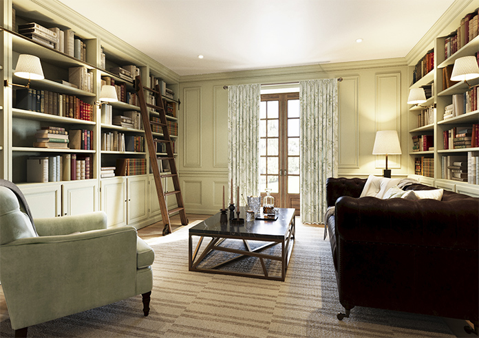 Laura Ashley Parterre, Sage - Made to Measure Curtains - Image 7